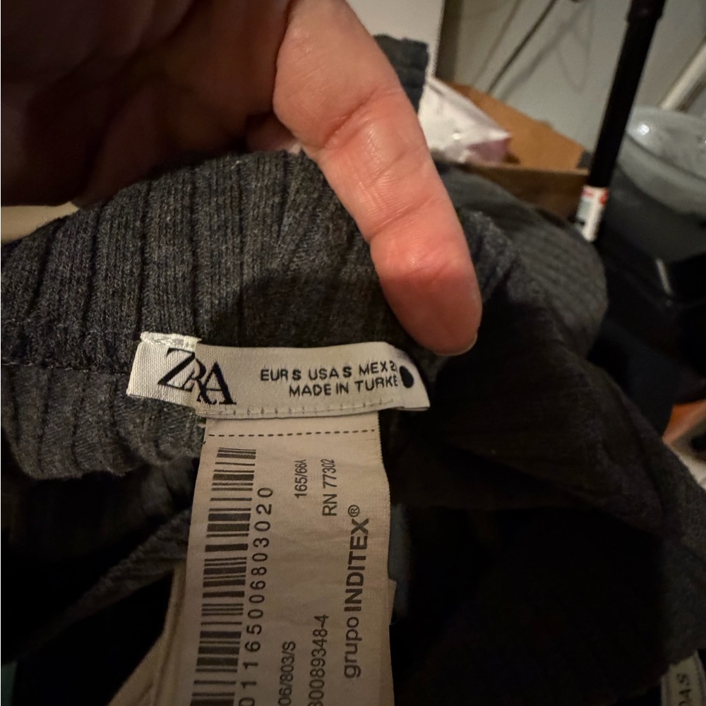 Zara Charcoal Knit Top